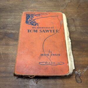 1920 Hardcover The Adventures of Tom Sawyer by Mark Twain